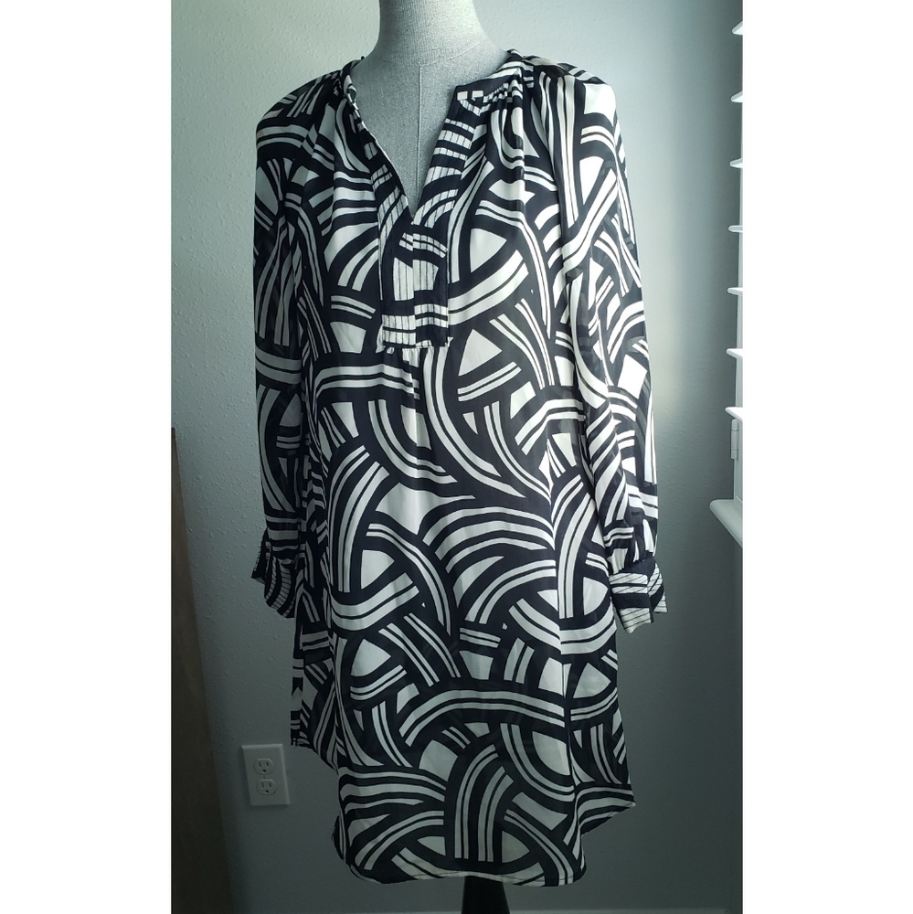 Banana Republic Chiffon long sleeve dress